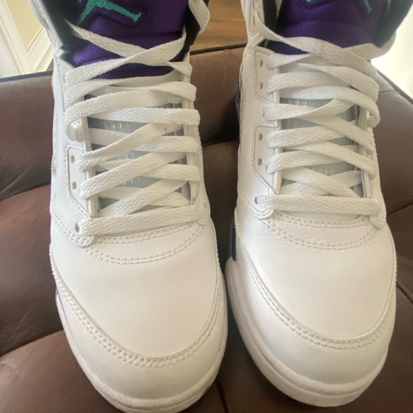 Grape Jordan’s sneakers